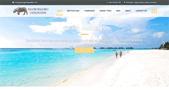 Desktop Screenshot of ngorongoroexpedition.com